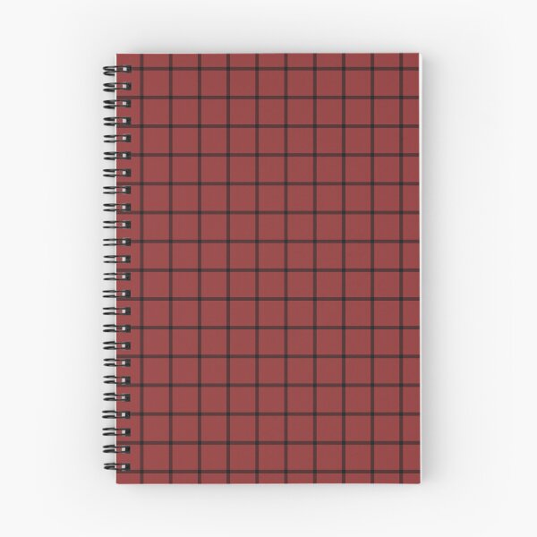 Item preview, Brick Red And Black Mini Gingham Pattern designed and sold by pattern-archive.