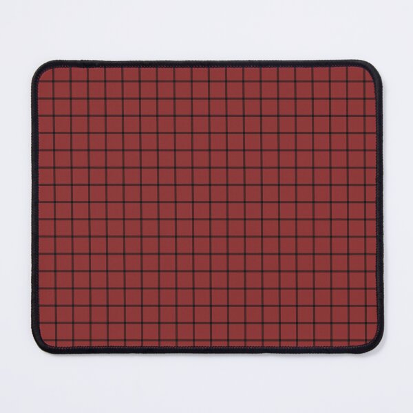 Item preview, Brick Red And Black Mini Gingham Pattern designed and sold by pattern-archive.