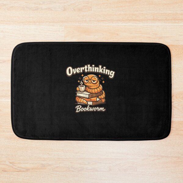 Item preview, Funny Overthinking Bookworm  designed and sold by Obinne.