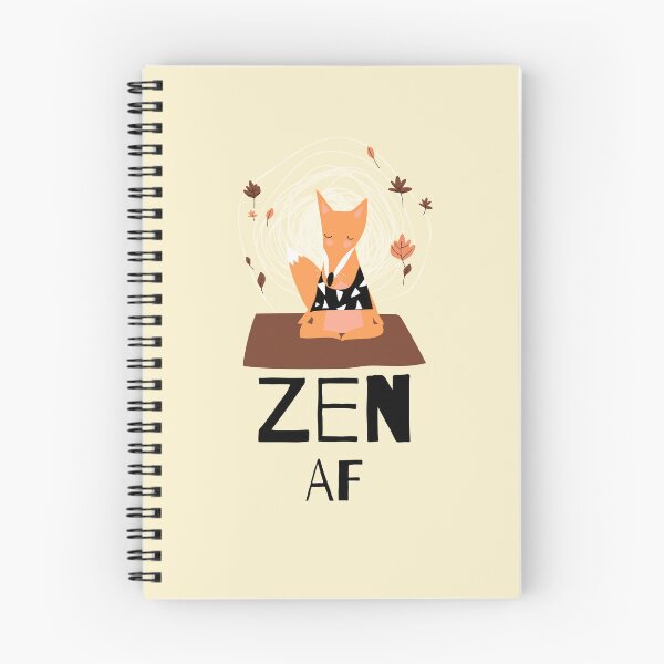 Item preview, Namaste Fox Cute Zen Yoga Posture Sticker designed and sold by WellspringXflow.
