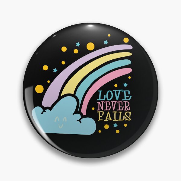 Item preview, Love Never Fails – Modern Christian Faith Apparel designed and sold by Verse & Vibes.