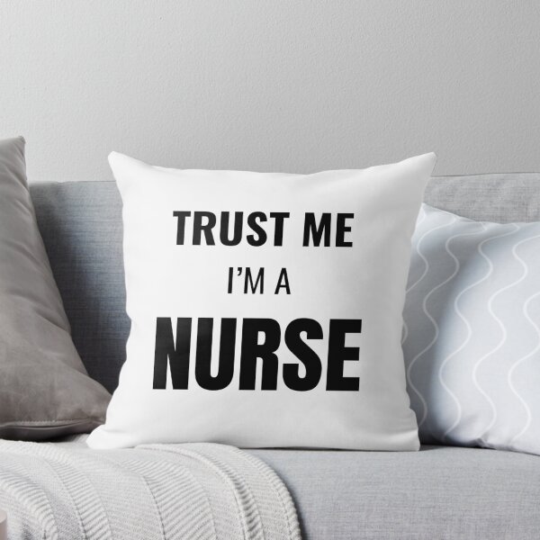 Item preview, Trust Me I'm a Nurse (Black) designed and sold by ShipCrewNation.
