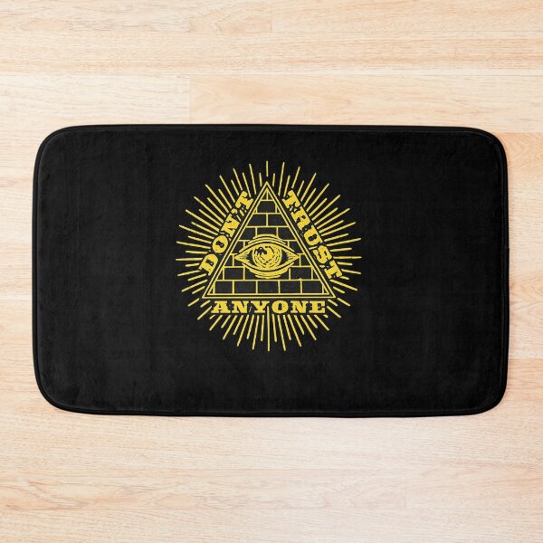 Item preview, Don’t Trust Anyone Conspiracy Theory Eye Symbol Design designed and sold by Ekonolotie.