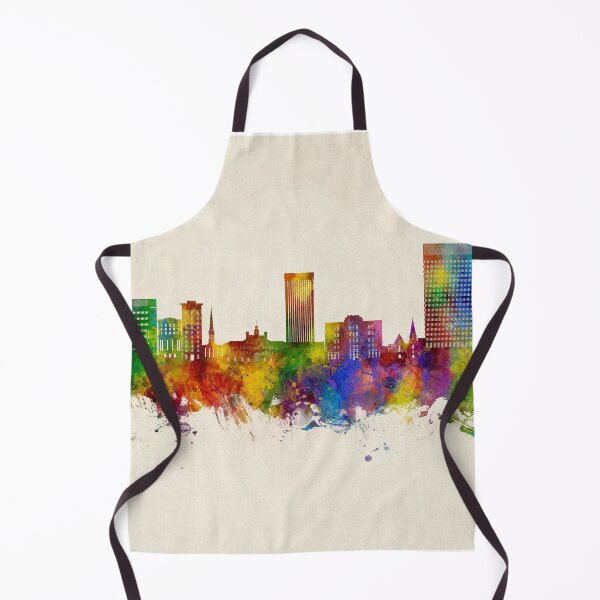 Item preview, Greenville South Carolina Skyline designed and sold by ArtPrints.