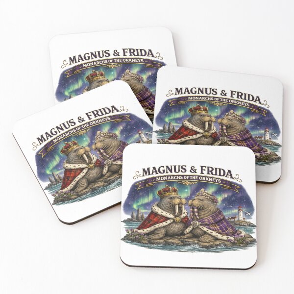 Item preview, magnus and frida monarchs of the orkneys designed and sold by Pop, Culture and Stuff.