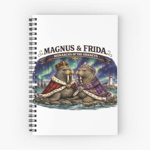 Item preview, magnus and frida monarchs of the orkneys designed and sold by Pop, Culture and Stuff.