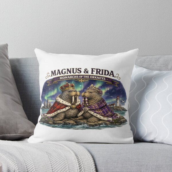 Item preview, magnus and frida monarchs of the orkneys designed and sold by Pop, Culture and Stuff.