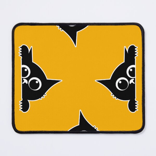 Item preview, Peek-a-Boo Minimalist Cat Pattern designed and sold by SoftAuraStudi0.
