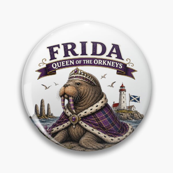 Item preview, Frida queen of the orkneys designed and sold by Pop, Culture and Stuff.