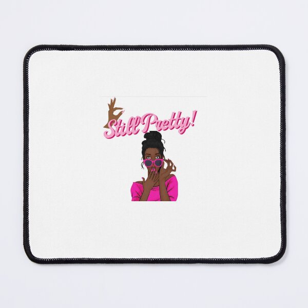 Item preview, Still Pretty! (Black hair girl) designed and sold by BeautifullCreations.