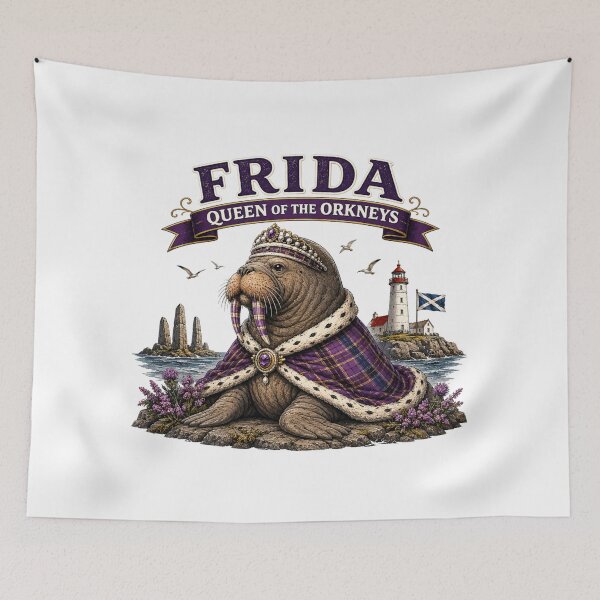 Item preview, Frida queen of the orkneys designed and sold by Pop, Culture and Stuff.