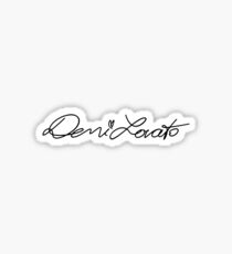 Demi lovato autograph Sticker
