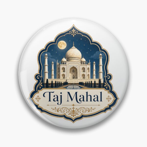 Item preview, Taj Mahal Moonlight Heritage Design designed and sold by ArtsyExplorer.
