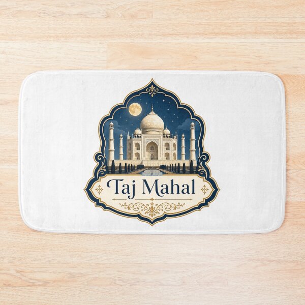 Item preview, Taj Mahal Moonlight Heritage Design designed and sold by ArtsyExplorer.
