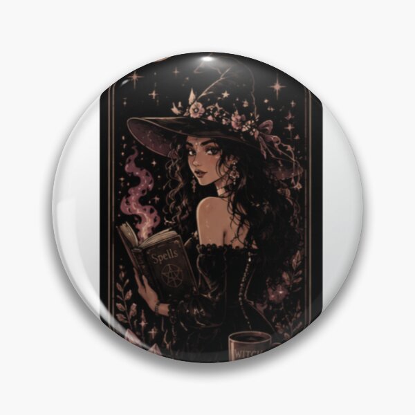 Item preview, The Witch Tarot Card | Gothic Witchcore Fantasy Design designed and sold by AeraArts.