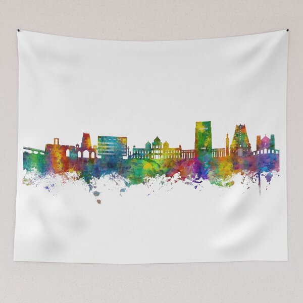 Item preview, Jaffna Sri Lanka Skyline designed and sold by ArtPrints.