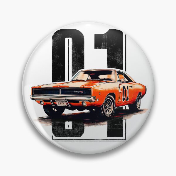 Item preview, 1969 Charger Hemi Orange Retro 01 Stock Car Graphic designed and sold by EdGraphy.