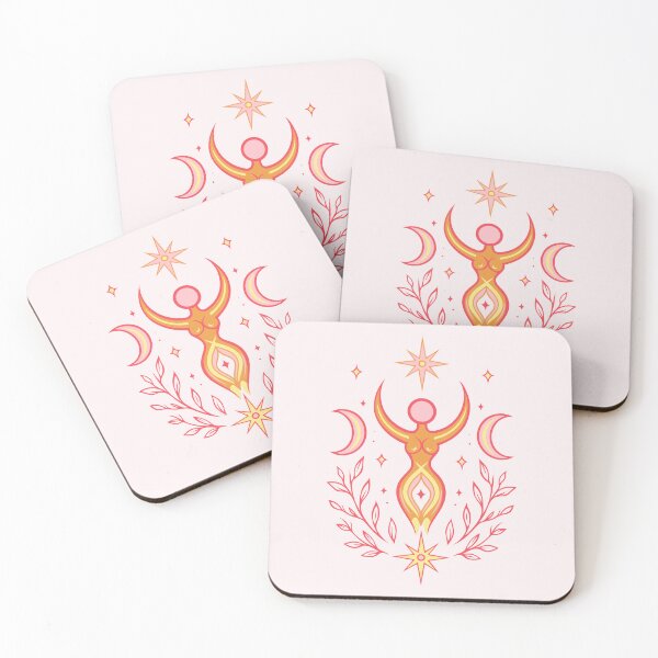 Item preview, Midsummer Goddess Litha Celestial Pagan Art designed and sold by Christine Krahl.
