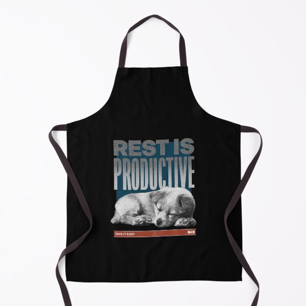 Item preview, Rest Is Productive — Sleeping Dog Vintage Brutalist Print designed and sold by Decorador de Corazones.