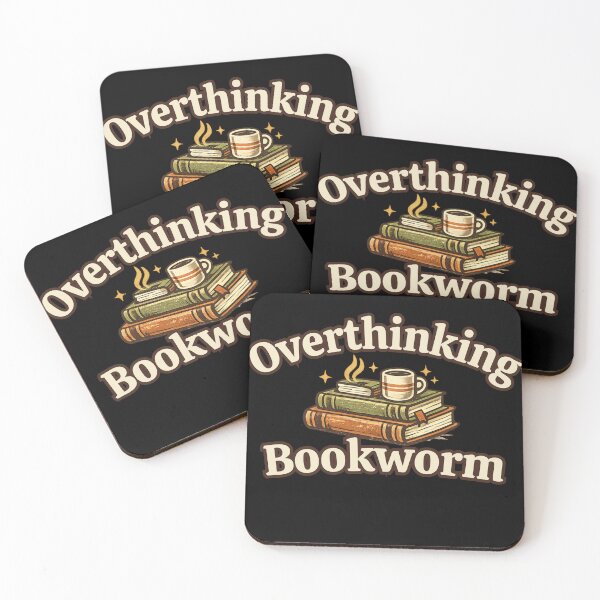 Item preview, Overthinking Bookworm  designed and sold by Obinne.