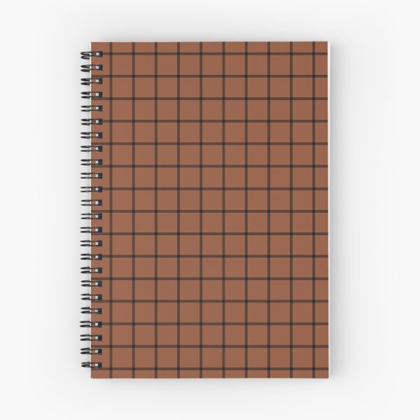 Item preview, Copper And Black Mini Gingham Pattern designed and sold by pattern-archive.