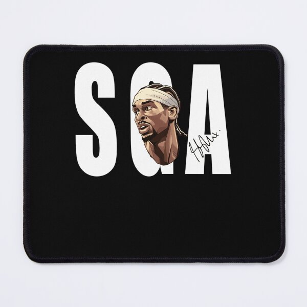 Item preview, Shai Bold MVP Portrait Basketball Poster Design Today designed and sold by KenzaCoppin.