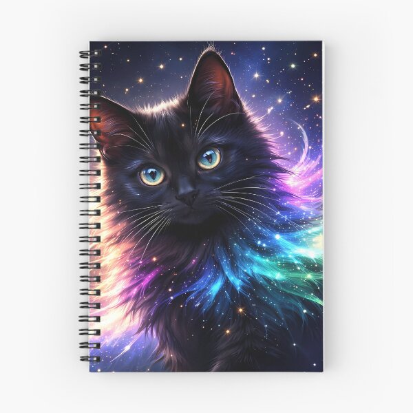 Item preview, Cosmic Cat with Starry Mane designed and sold by cuprum.