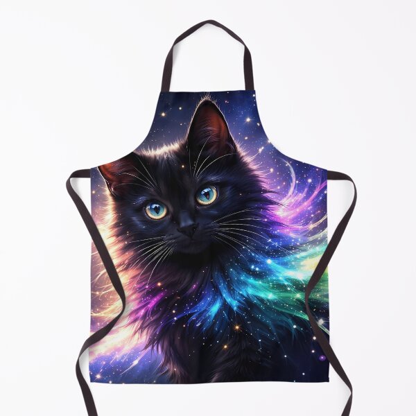 Item preview, Cosmic Cat with Starry Mane designed and sold by cuprum.
