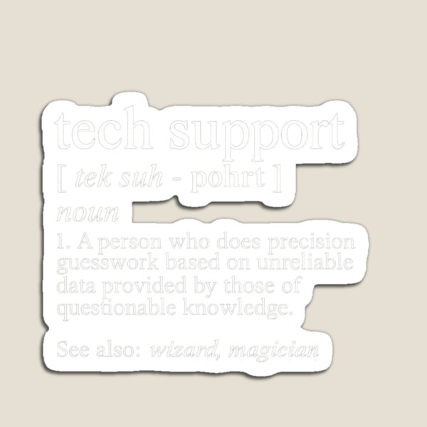 Item preview, Tech Support Modern Day Wizard Funny IT Humor Design designed and sold by Ekonolotie.