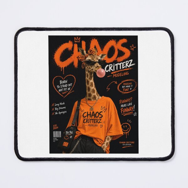 Item preview, Chaos Critterz Modeling Giraffe designed and sold by ChaosCritterz.