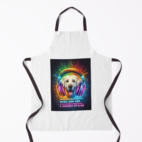 Item preview, Neon Labrador Retriever - World Music Day designed and sold by Art-Arcade6.