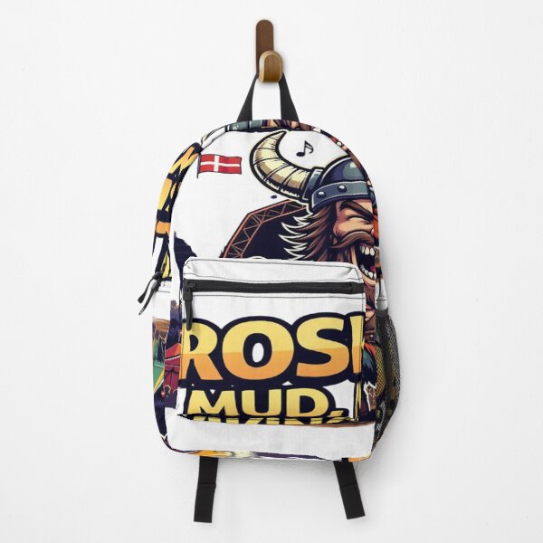 Item preview, Roskilde Mud Music & Viking Mayhem T-Shirt | Funny Denmark Festival Viking Beer Graphic Tee designed and sold by Sushikidsntod.