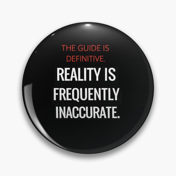 Item preview, Reality Is Frequently Inaccurate Funny Philosophy Quote designed and sold by Ekonolotie.