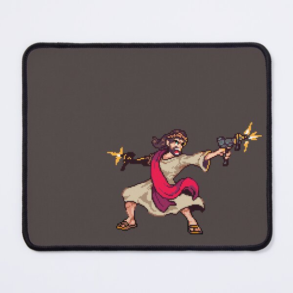 Item preview, Uzi Jesus - Dungeon Crawler Carl designed and sold by Quintino Pixels.