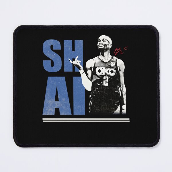 Item preview, Shai Oklahoma Vintage Basketball Player Poster Design Today designed and sold by KenzaCoppin.