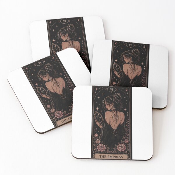 Item preview, The Empress Tarot Card | Dark Feminine Celestial Aesthetic designed and sold by AeraArts.