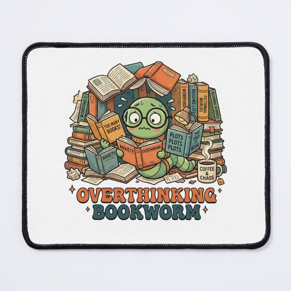 Item preview, Copy of Overthinking Bookworm designed and sold by Obinne.