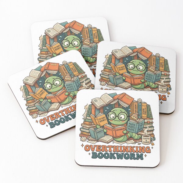 Item preview, Copy of Overthinking Bookworm  designed and sold by Obinne.