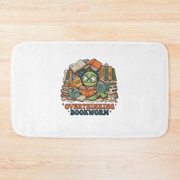 Item preview, Copy of Overthinking Bookworm  designed and sold by Obinne.