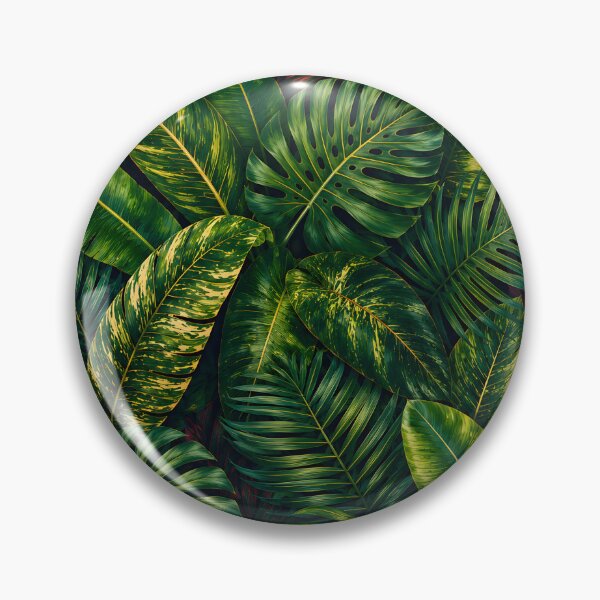 Item preview, Lush Tropical Leaves Pattern 3 designed and sold by SouthWestGraphics.