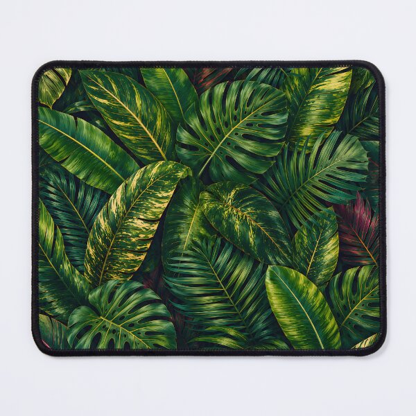 Item preview, Lush Tropical Leaves Pattern 3 designed and sold by SouthWestGraphics.