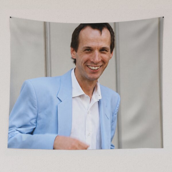Item preview, Adrian Belew Smiling designed and sold by oliviafowlerart.