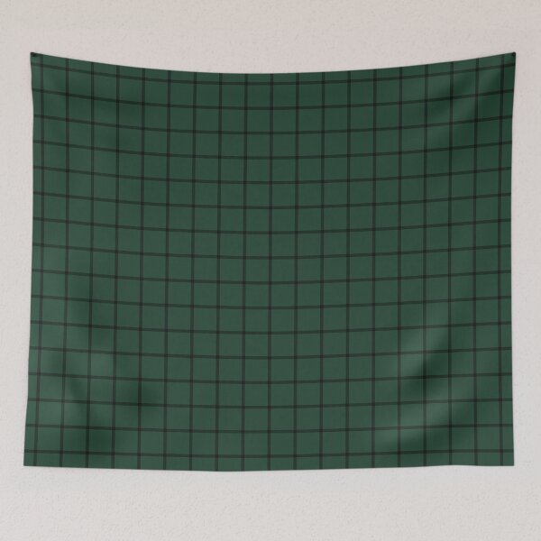 Item preview, Forest Green And Black Mini Gingham Pattern designed and sold by pattern-archive.