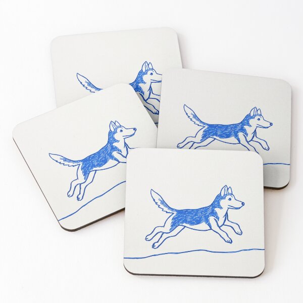 Item preview, Playful husky Dog Sketch designed and sold by lautir.