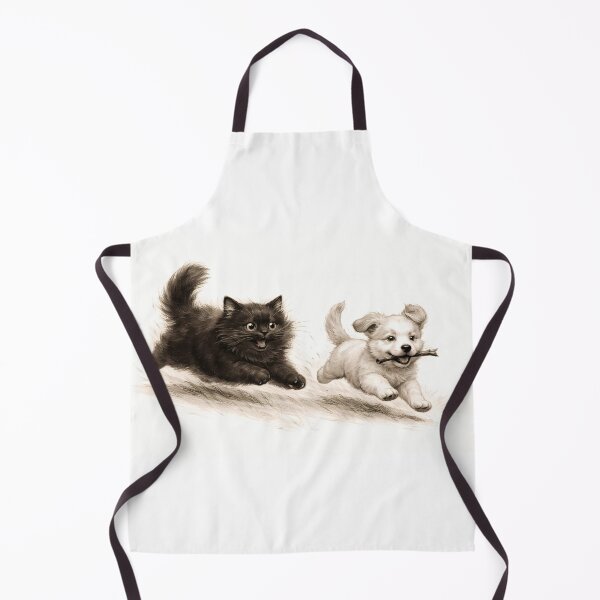 Item preview, Playful Kitten and Puppy Chase designed and sold by cuprum.
