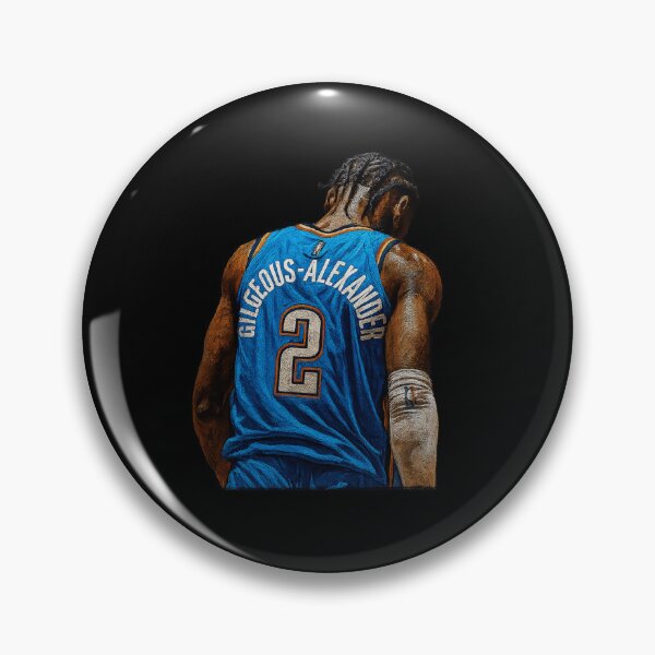 Item preview, Shai Back View Jersey Basketball Poster Design Today designed and sold by KenzaCoppin.