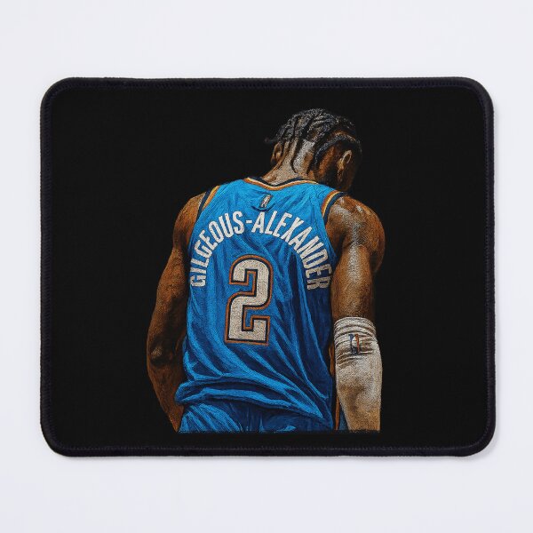 Item preview, Shai Back View Jersey Basketball Poster Design Today designed and sold by KenzaCoppin.