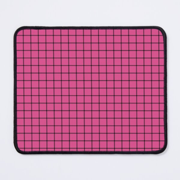 Item preview, Hot Pink And Black Mini Gingham Pattern designed and sold by pattern-archive.