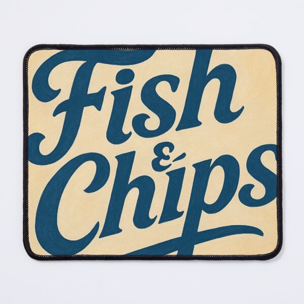 Item preview, Fish and Chips Logo designed and sold by rockopaolo.