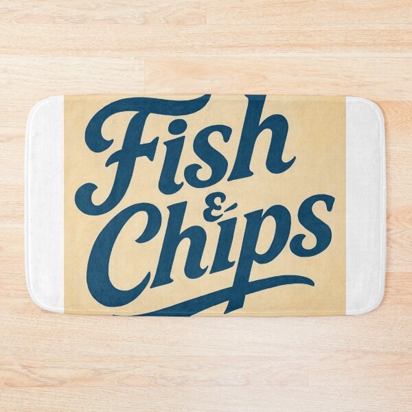 Item preview, Fish and Chips Logo designed and sold by rockopaolo.